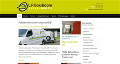 Desktop Screenshot of lpborsboomonderhoud.nl